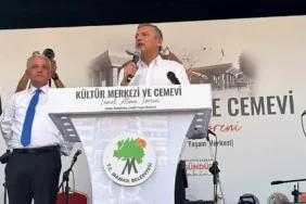 Özgür Özel, Kültür Merkezi ve Cemevi'nin temel atma törenine katıldı