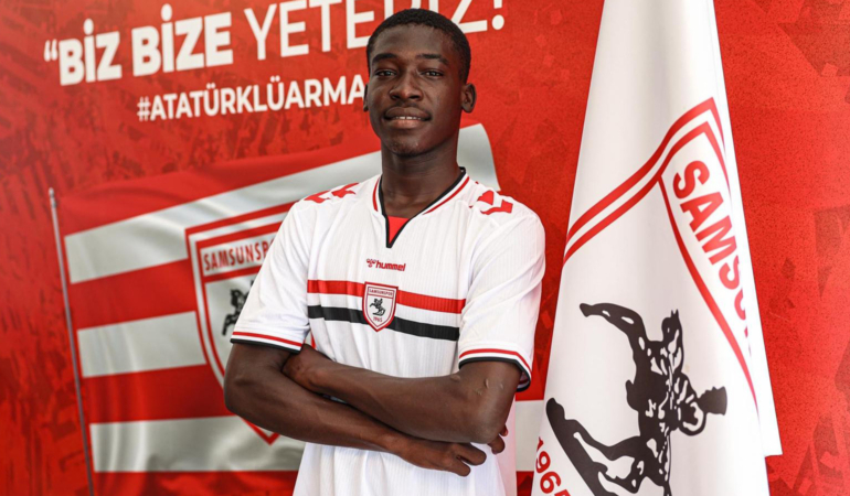 Samsunspor, Çadlı genç yetenek Mbaitoloum Daniel’i renklerine bağladı
