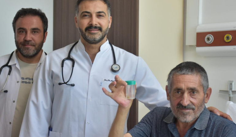 6 ay boyunca akciğerinde taşıdı! Kitle sanılan cismin sarmısak çıktı