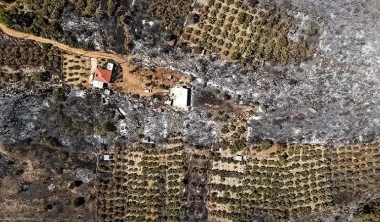 Aksu’daki orman yangını 67,5 saat sonra kontrol altında