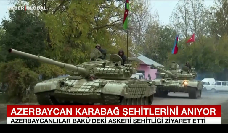 Azerbaycan Karabağ şehitlerini anıyor