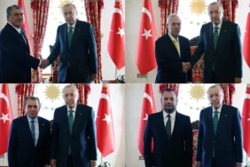 Cumhurbaşkanı Erdoğan 4 Büyük Kulübün Başkanını Kabul Etti