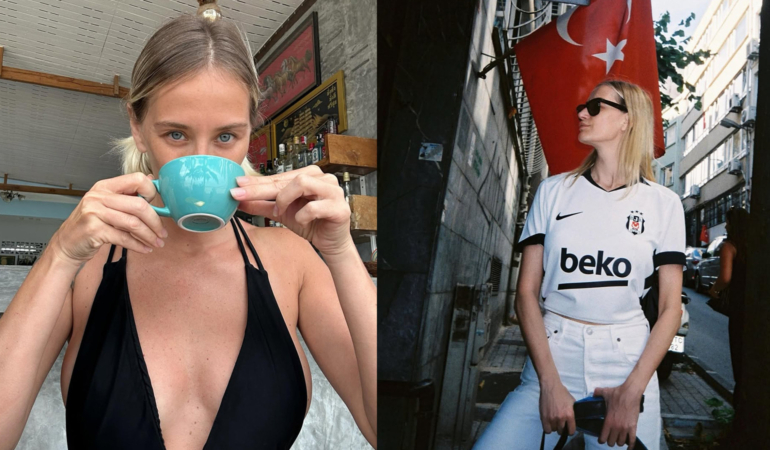 Didem Soydan'ın formalı pozları çok konuşuldu