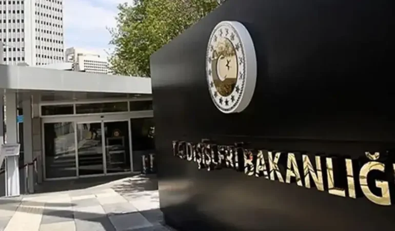 Dışişleri Bakanlığı’ndan, Artemis Anlaşmaları’na ilişkin açıklama