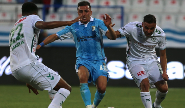 Erzurumspor, Konyaspor’u yenerek Süper Lig’de siftah yaptı
