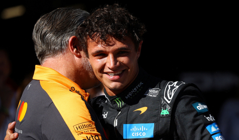 F1 İspanya Grand Prix’sinde pole pozisyonunu Lando Norris kaptı