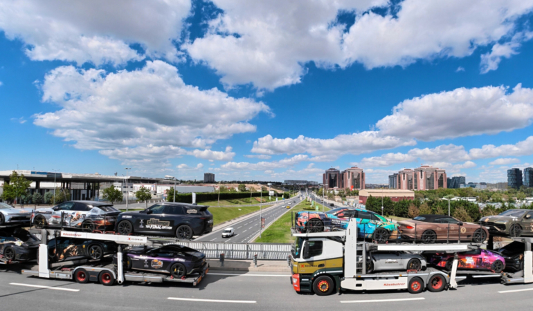 Ferrari, Porsche, Aston Martin… İstanbul’da milyon dolarlık otomobil konvoyu!