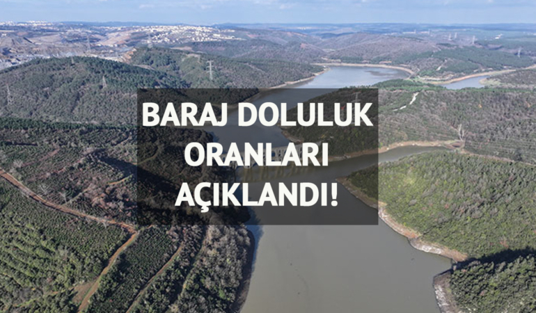 29 Eylül İstanbul baraj doluluk oranı yüzde kaç?