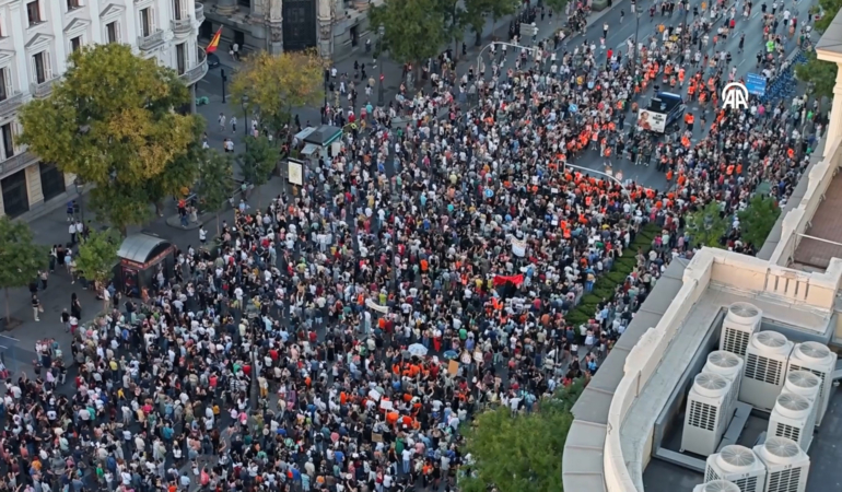 İspanyollar konut krizine karşı Madrid’de sokaklara döküldü