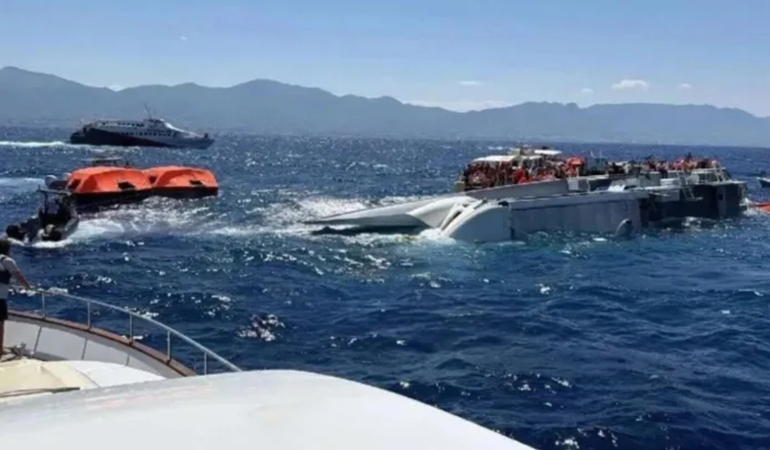 KKTC’deki gemi kazasındaki arama-kurtarma çalışmalarında 6. naaşa ulaşıldı
