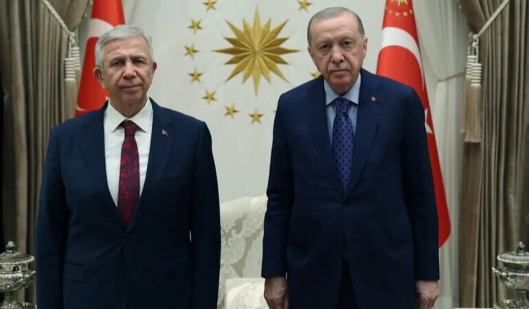 ‘Cumhurbaşkanı Erdoğan ile gerçekleştirdiğimiz görüşmenin tek gündemi Ankara’dır’