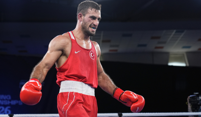 Milli boksör Emrah Yaşar, Avrupa şampiyonu oldu