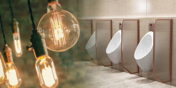 260 erkek çalışan aynı anda idrarını yaptı: Elektriğe para verme derdini bitirdi