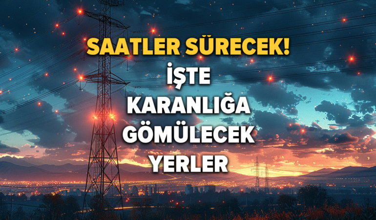 Saatler sürecek elektrik kesintisini BEDAŞ duyurdu! Elektrikler ne zaman gelecek?