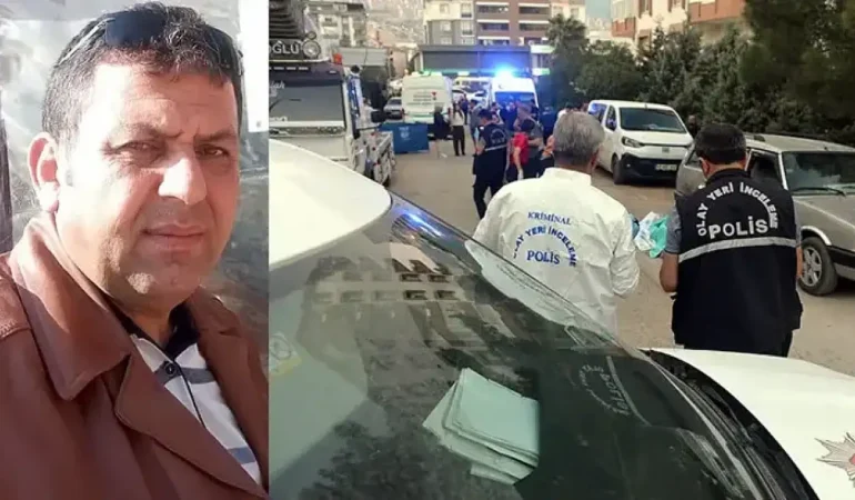 Sokakta 4 çocuk annesi olan eşini öldürüp intihar etti