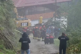 Trabzon'da heyelan: 1 kişi hayatını kaybetti