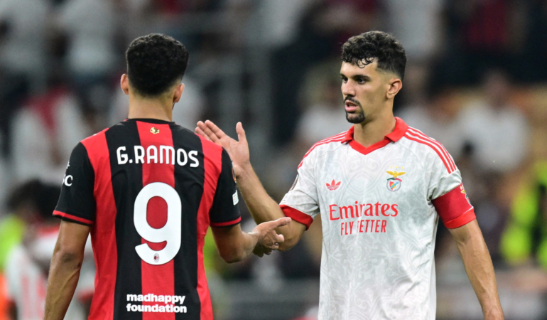 UEFA Avrupa Ligi’nde sürpriz skorlar! Benfica, Milan’ı yendi