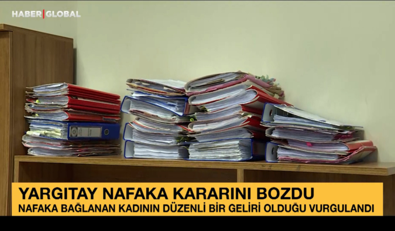 Yargıtay nafaka kararını bozdu