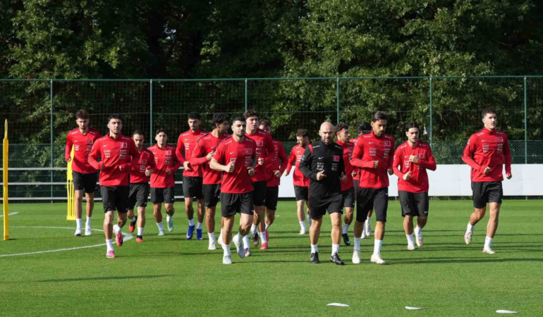 A Milli Takım'da, İtalya maçı hazırlıkları başladı
