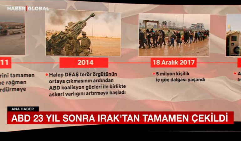 ABD 23 yıl sonra Irak’tan tamamen çekildi