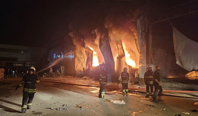 22 iş yeri zarar gördü
