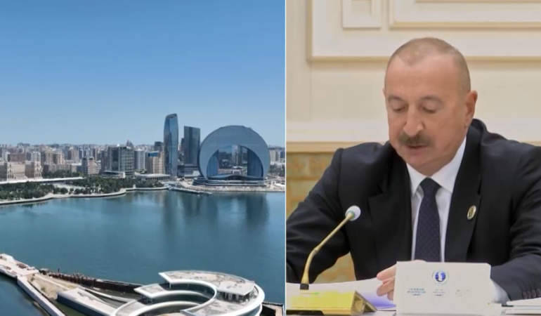 Aliyev: Hazar Denizi’nin önemi artıyor