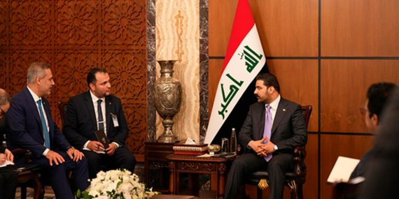 Bakan Fidan, Irak Başbakanı Zeydi tarafından kabul edildi
