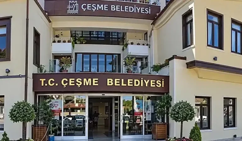 Çeşme Belediyesi’ne operasyon