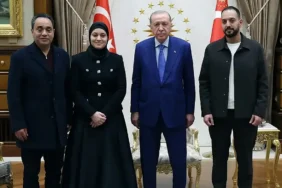 Cumhurbaşkanı Erdoğan İsrail'in Öldürdüğü Filistinli Hind Rajab'ın Ailesini Ağırladı