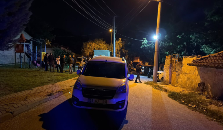 Eskişehir’de silahlı kavga: 1 yaralı