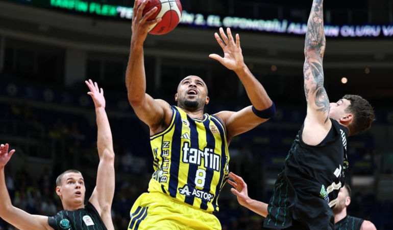 Fenerbahçe, 1 sayı farkla Körfez Basket'i yendi