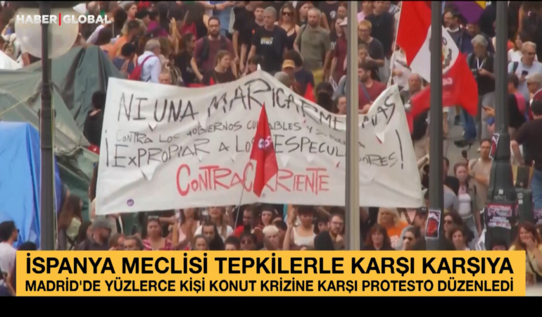 İspanya konut krizinin pençesinde!