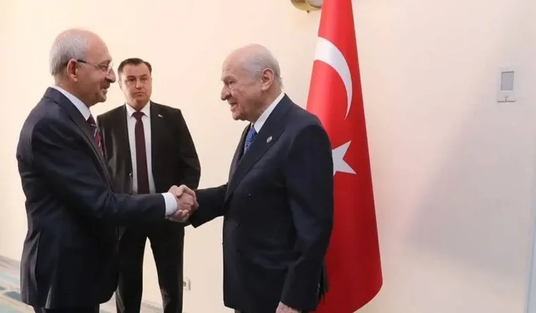 Kılıçdaroğlu ile Bahçeli, TBMM’de görüştü