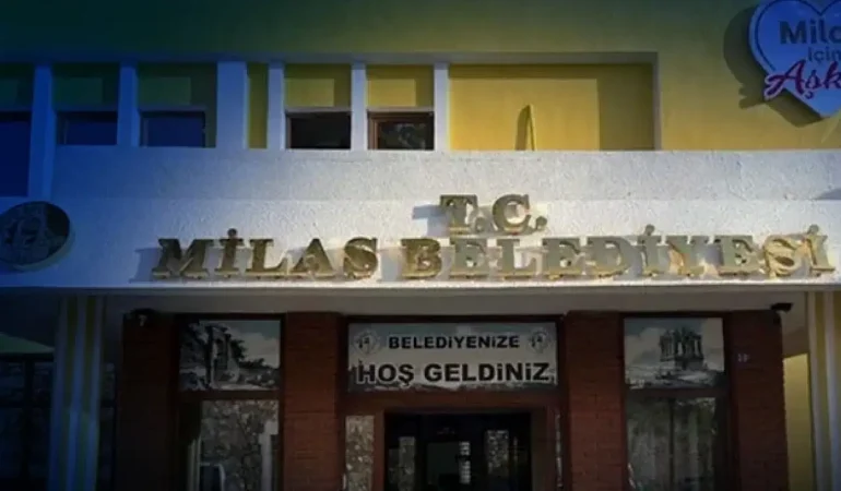 Muğla’nın Milas Belediyesi’ne operasyon