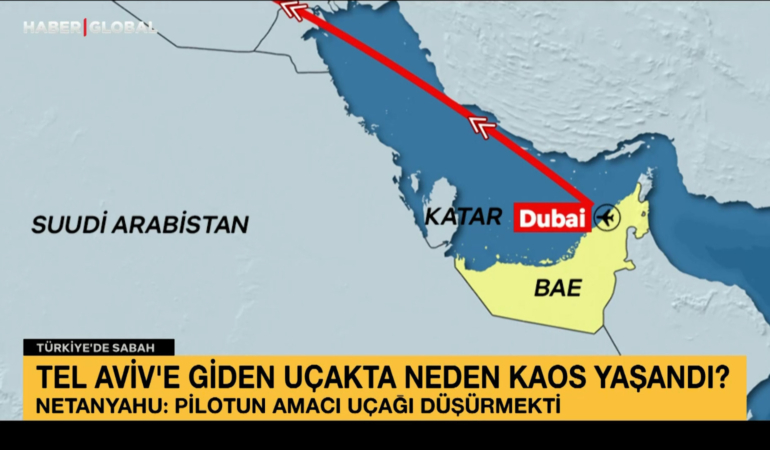 Tel Aviv’e giden uçakta neden kaos yaşandı?